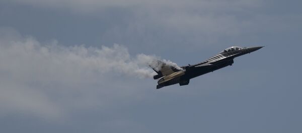 F-16 da Força Aérea da Turquia - Sputnik Brasil