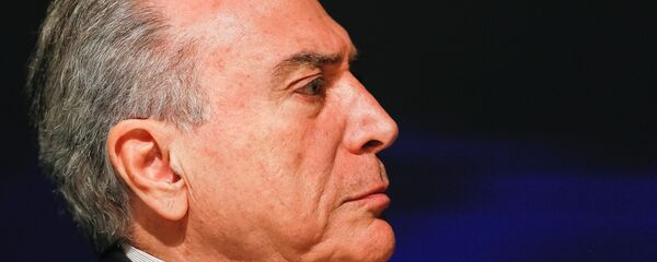 Michel Temer - Sputnik Brasil