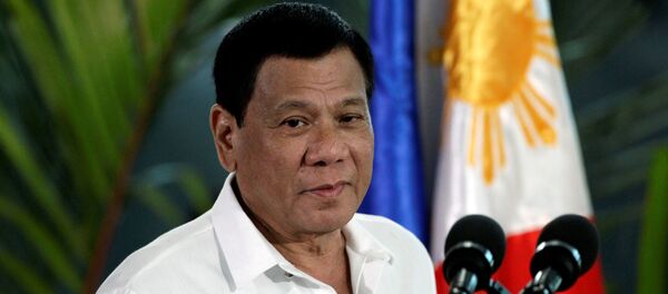 O presidente das Filipinas, Rodrigo Duterte (foto de arquivo) - Sputnik Brasil