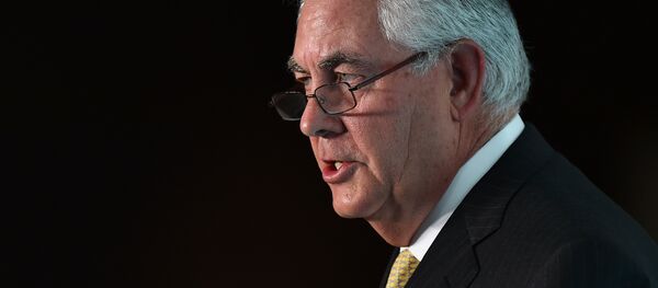 Rex Tillerson, secretário de Estado dos EUA (foto de arquivo) - Sputnik Brasil