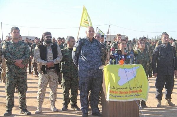 Porta-voz do comando da operação em Raqqa, Cihan Sex Ehmed - Sputnik Brasil