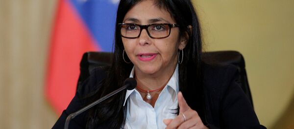 Delcy Rodríguez, ministra de Exteriores de Venezuela - Sputnik Brasil