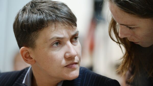 Interrogatório da Nadezhda Savchenko no Tribunal de Kiev - Sputnik Brasil