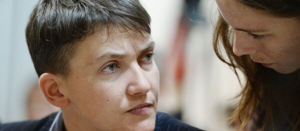 Interrogatório da N. Savchenko no Tribunal de Kiev - Sputnik Brasil