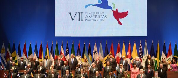 Cerimônia de abertura da 7a Cúpula da Américas no Panamá - Sputnik Brasil