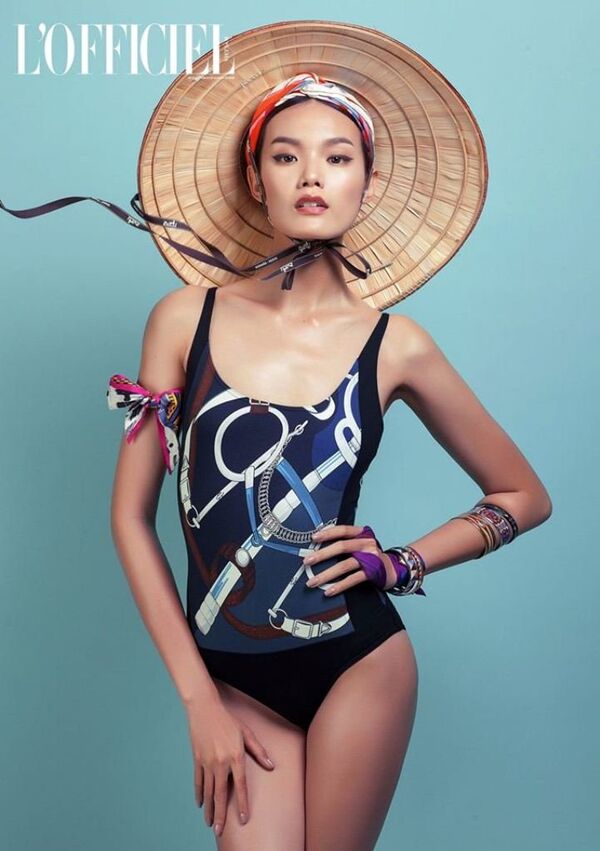 Uma modelo da agência Taymodels - Sputnik Brasil