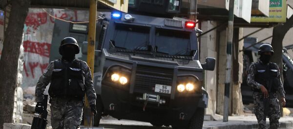 Polícia jordaniana - Sputnik Brasil