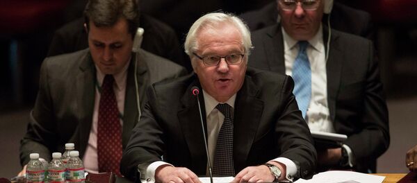 Vitaly Churkin, representante permanente da Rússia na ONU - Sputnik Brasil