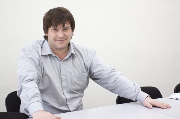 Prokhor Darmov, diretor do departamento de marketing da empresa russa Rostselmash - Sputnik Brasil