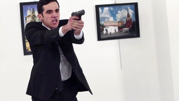Assassino do Embaixador da Rússia - Sputnik Brasil