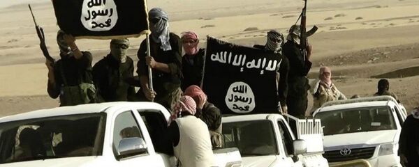 Jihadistas do grupo terrorista Daesh (foto de arquivo) - Sputnik Brasil