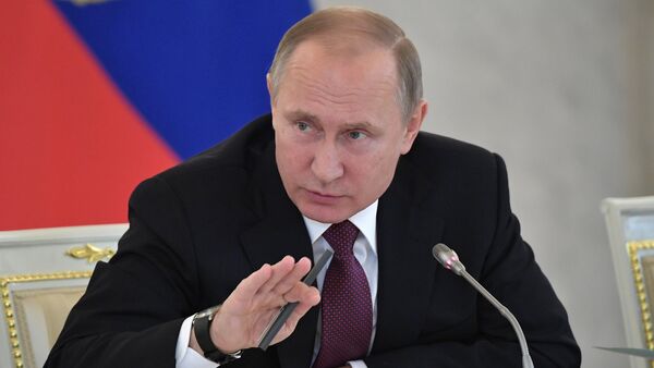 Presidente russo, Vladimir Putin (foto de arquivo) - Sputnik Brasil