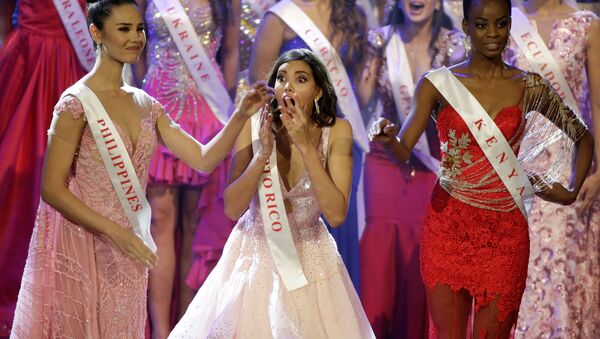 Stephanie Del Valle, vencedora do concurso Miss Mundo 2016 - Sputnik Brasil