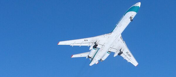 Avião Tu-154, foto de arquivo Avião Tu-154, foto de arquivo - Sputnik Brasil