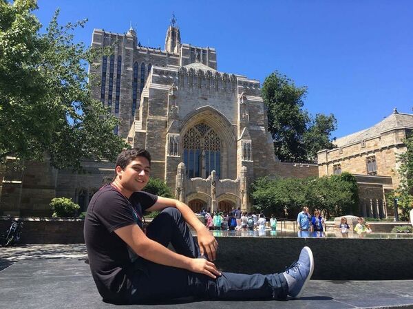 André Garcia disse que agarrou todas as oportunidades para realizar o seu sonho de uma educação universitária no exterior - Sputnik Brasil