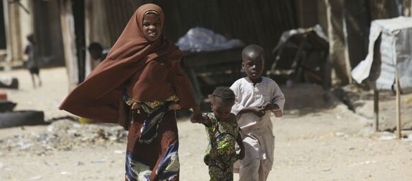 Crianças nigerianas. - Sputnik Brasil