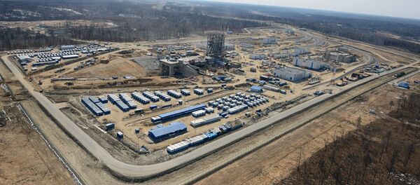 Centro Espacial de Vostochny em construção. - Sputnik Brasil