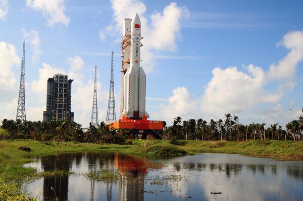 Foguete chinês Longa Marcha - Sputnik Brasil