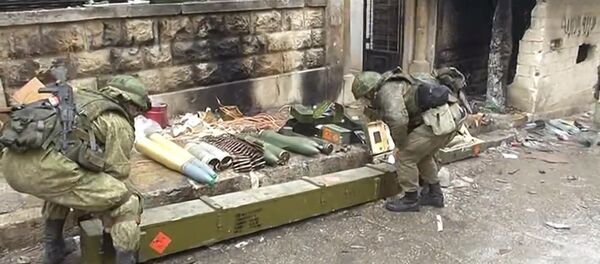 Armas ocidentais em Aleppo - Sputnik Brasil