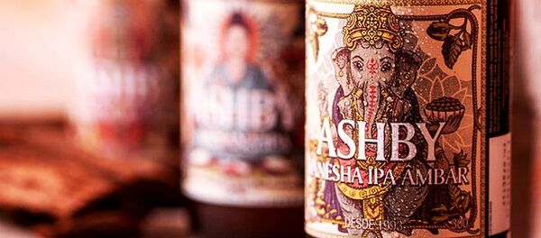 Cerveja traz divindade hindu no rotulo - Sputnik Brasil