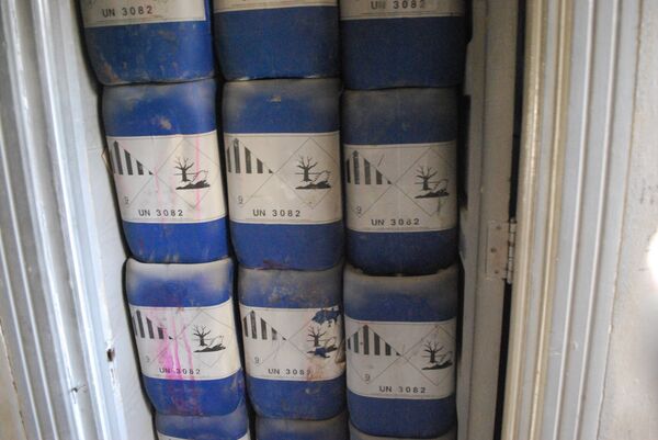 Fábrica de armas químicas em Aleppo - Sputnik Brasil