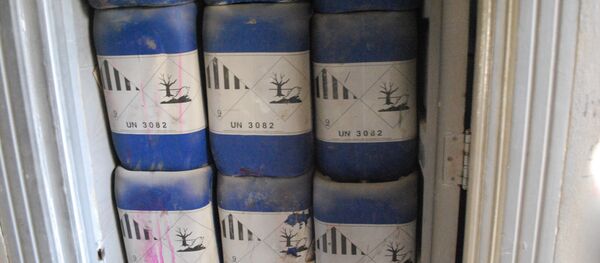 Fábrica de armas químicas em Aleppo - Sputnik Brasil