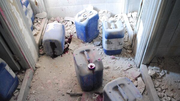 Fábrica de armas químicas em Aleppo (foto de arquivo) - Sputnik Brasil