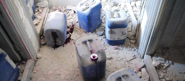 Fábrica de armas químicas em Aleppo - Sputnik Brasil