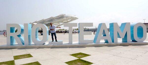 Prefeito Eduardo Paes, entrega escultura interativa na Praça Mauá - Sputnik Brasil