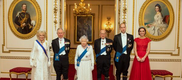 Família real britânica - Sputnik Brasil