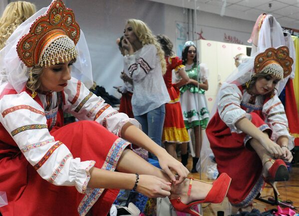 Concurso internacional de beleza Snow Queen - Sputnik Brasil