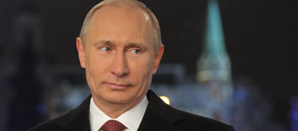 Russian President Putin makes New Year's address - Sputnik Brasil