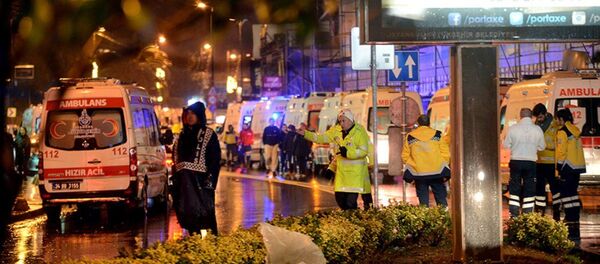 İstanbul - Reina- silahlı saldırı İstanbul - Reina- silahlı saldırı - Sputnik Brasil