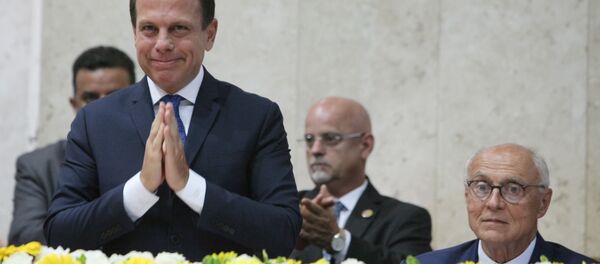 João Doria Júnior toma posse como prefeito da cidade de São Paulo - Sputnik Brasil