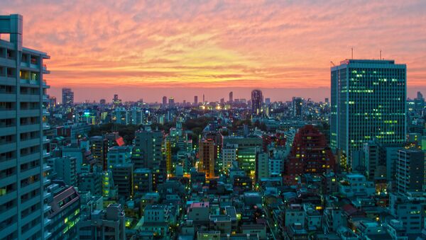 Noite em Tóquio, Japão - Sputnik Brasil
