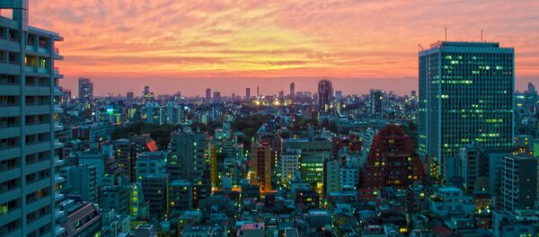 Noite em Tóquio, Japão - Sputnik Brasil