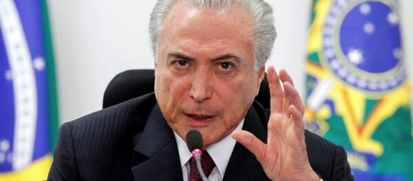 Temer se reúne com núcleo institucional para tratar da crise prisional do país Temer se reúne com núcleo institucional para tratar da crise prisional do país - Sputnik Brasil