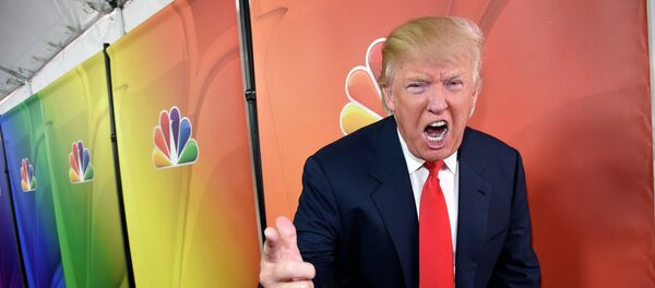 Trump na NBC - Sputnik Brasil