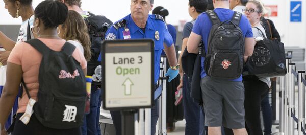 Security at Fort Lauderdale Hollywood International Airport - Sputnik Brasil