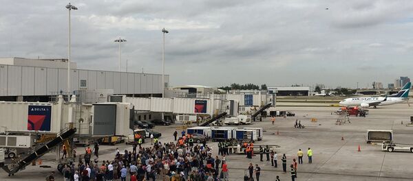 Shooting at Fort Lauderdale Airport - Sputnik Brasil