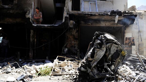Explosão em Damasco (arquivo) - Sputnik Brasil