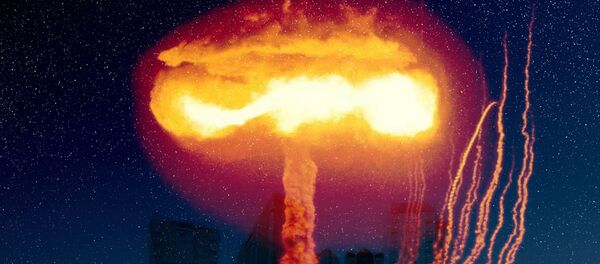 Explosão nuclear - Sputnik Brasil