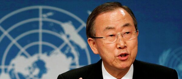 Ex-secretário-geral da ONU Ban Ki-Moon - Sputnik Brasil