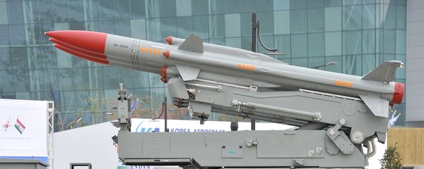 Sistema de mísseis antiaéreos Akash, da Índia Sistema de mísseis antiaéreos Akash, da Índia - Sputnik Brasil