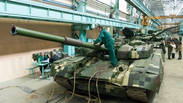 Tanques ucranianos Oplot para serem fornecidos à Tailândia - Sputnik Brasil