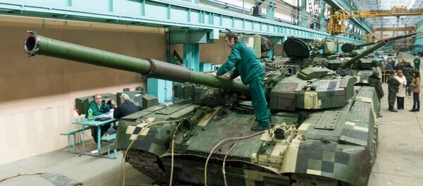 Tanques ucranianos Oplot para serem fornecidos à Tailândia - Sputnik Brasil