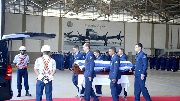 Cerimônia fúnebre do embaixador da Grécia no Brasil - Sputnik Brasil