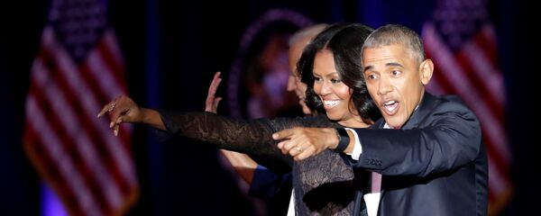 Overdose de emoção: Obama se despede da 'América' - Sputnik Brasil
