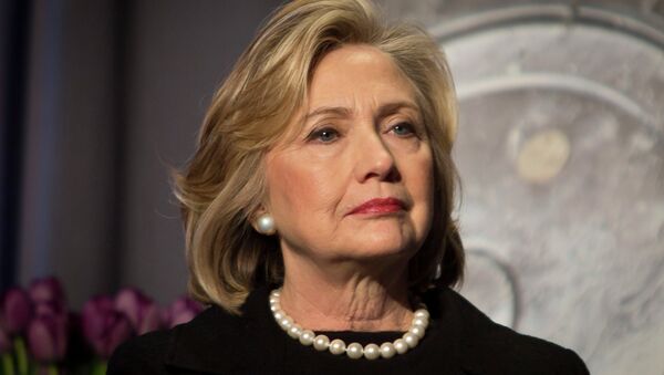 Hillary Clinton, a ex-secretária de Estado norte-americana e candidata à presidência - Sputnik Brasil