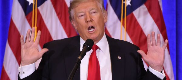 Trump coletiva - Sputnik Brasil